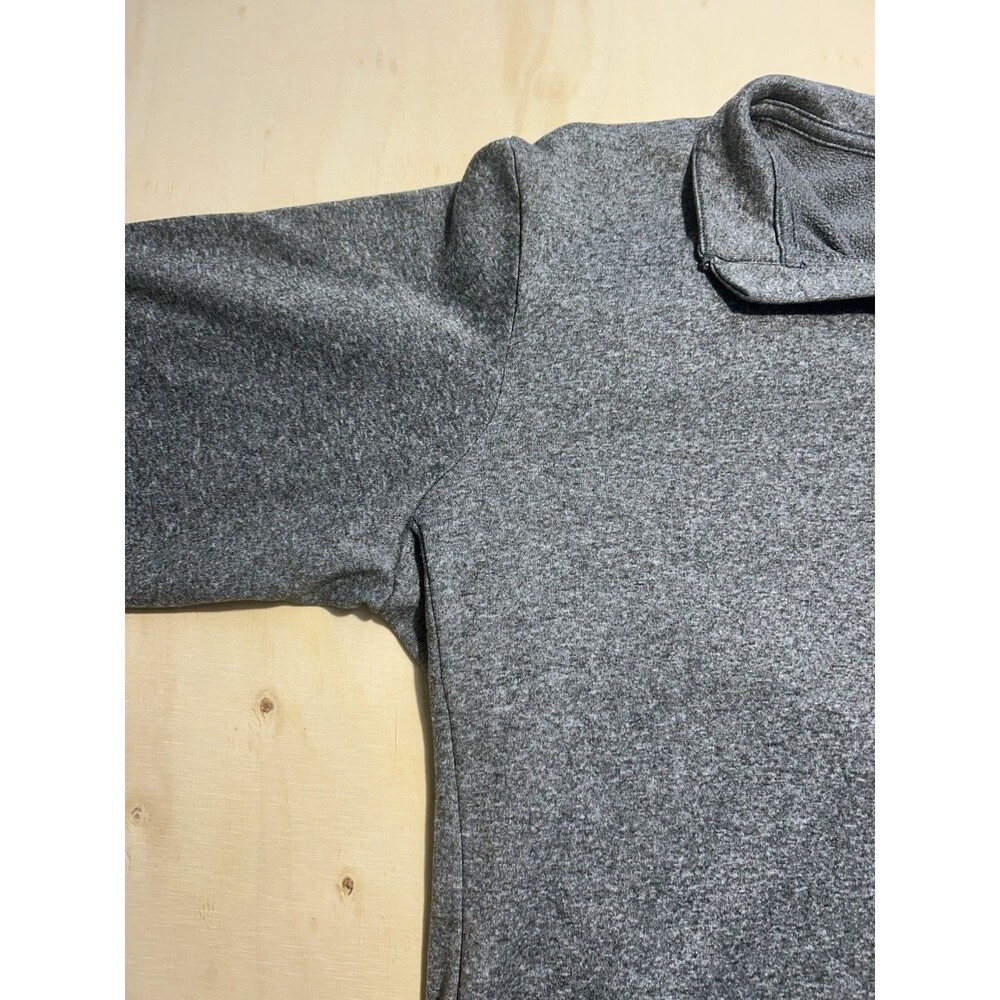 Columbia Men’s Medium Gray Quarter Zip Sweater Weather Fleece Pullover Jacket - Picture 2 of 9